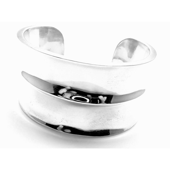 Rare! Authentic Tiffany & Co Sterling Silver Cuff Bangle Bracelet